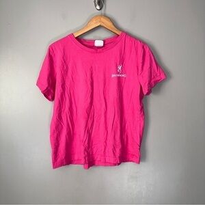 Browning cropped boxy Tshirt